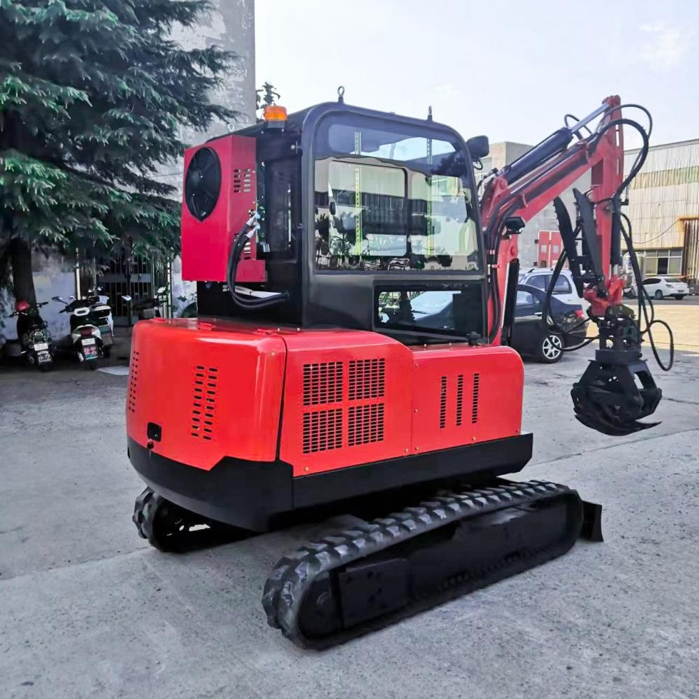 Penghantaran Percuma 3.5ton Crawler Digger Kecil