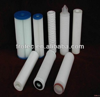 0.1um Pleated PTFE Water Filter Cartridge