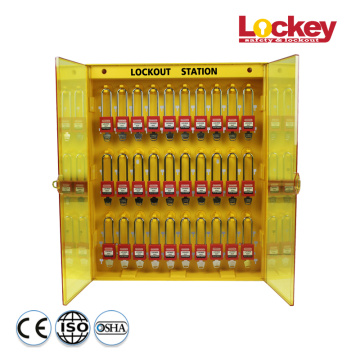 60 padlocks Combined Lockout Station