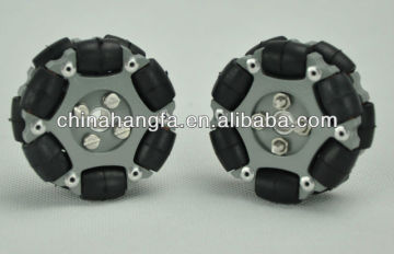 50.8mm double aluminum robot Omni wheel