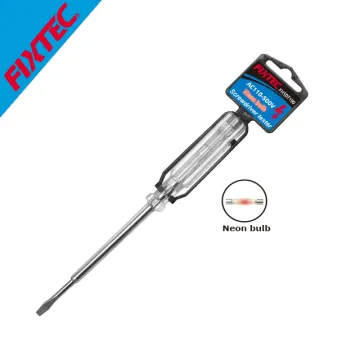 Fixtec 190mm Screwdriver tester