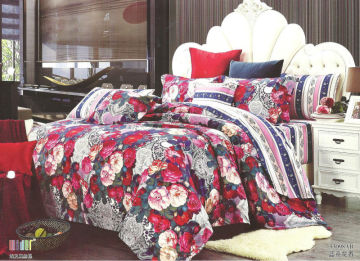 new design 100% cotton 3D Printing bed sets