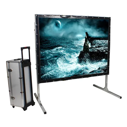 High Quality Fast-folding Projection Screen 