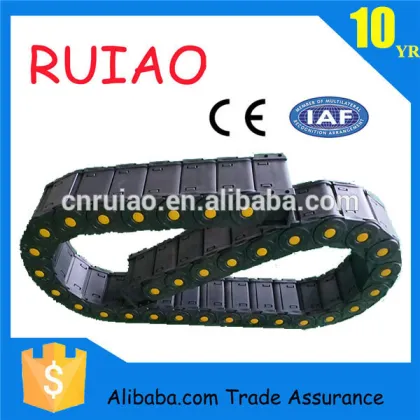 plastic flexible electric wire cable tray drag for wires