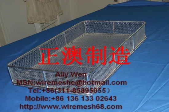 metal wire mesh  basket in gift and craft