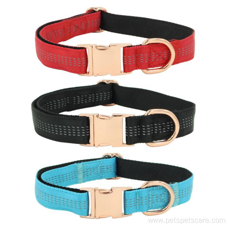 New Wholesale Fancy Eco Friendly Reflective Dog Collar