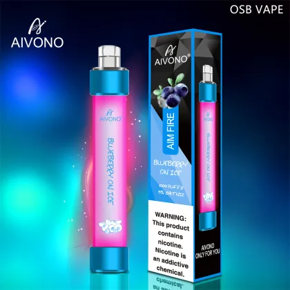 AIM fire airflow control disposable vape device