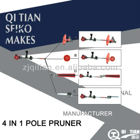 25.6CC WITH CE TELESCOPING POLE PRUNER QT-PCS340-6