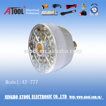 2W E27 rechargeable emergency led lamp rechargable bulb remote control rechargeable led bulb light