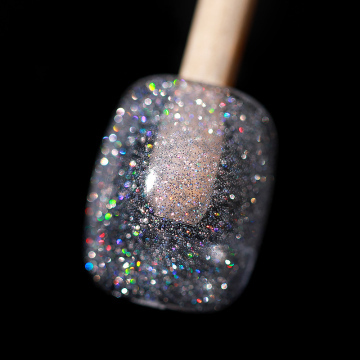 UV Diamond Gel Nail Polish Reflective Top Coat - No Wipe Dropshipping 1kg Bulk Pack
