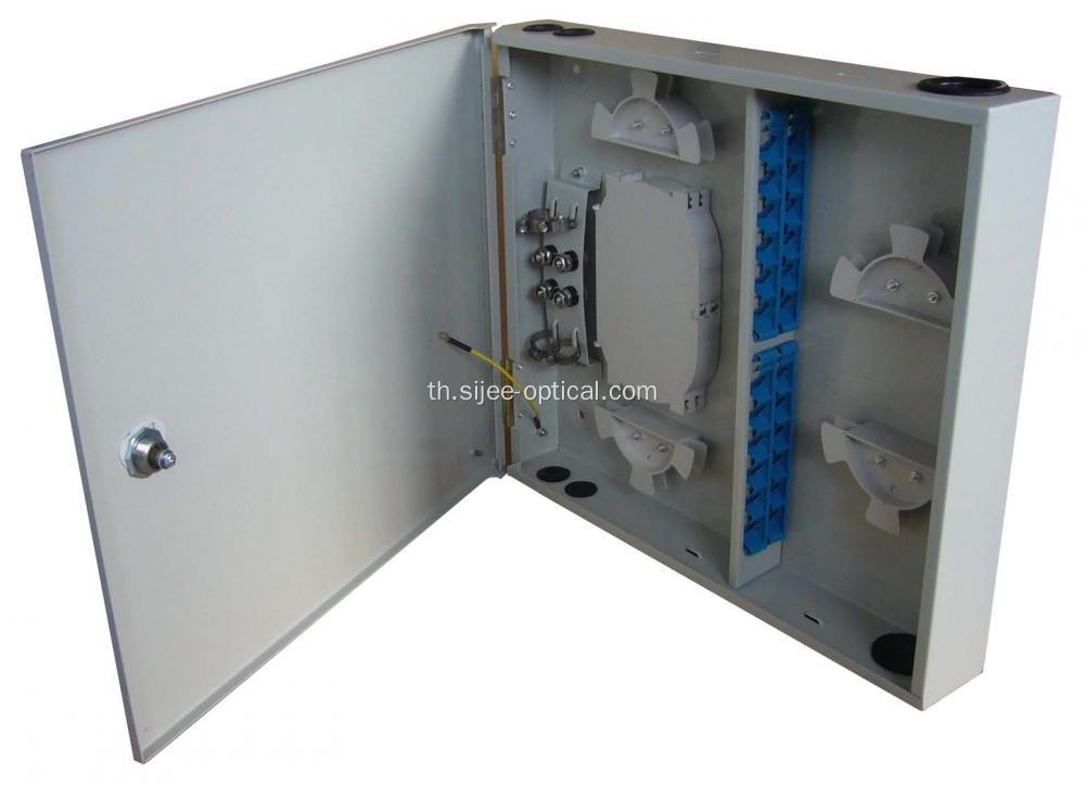 กล่องรับสัญญาณไฟเบอร์ออปติคอลติดผนัง 24 คอร์