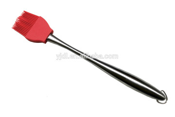 silicone kitchen brush with stainless steel handle