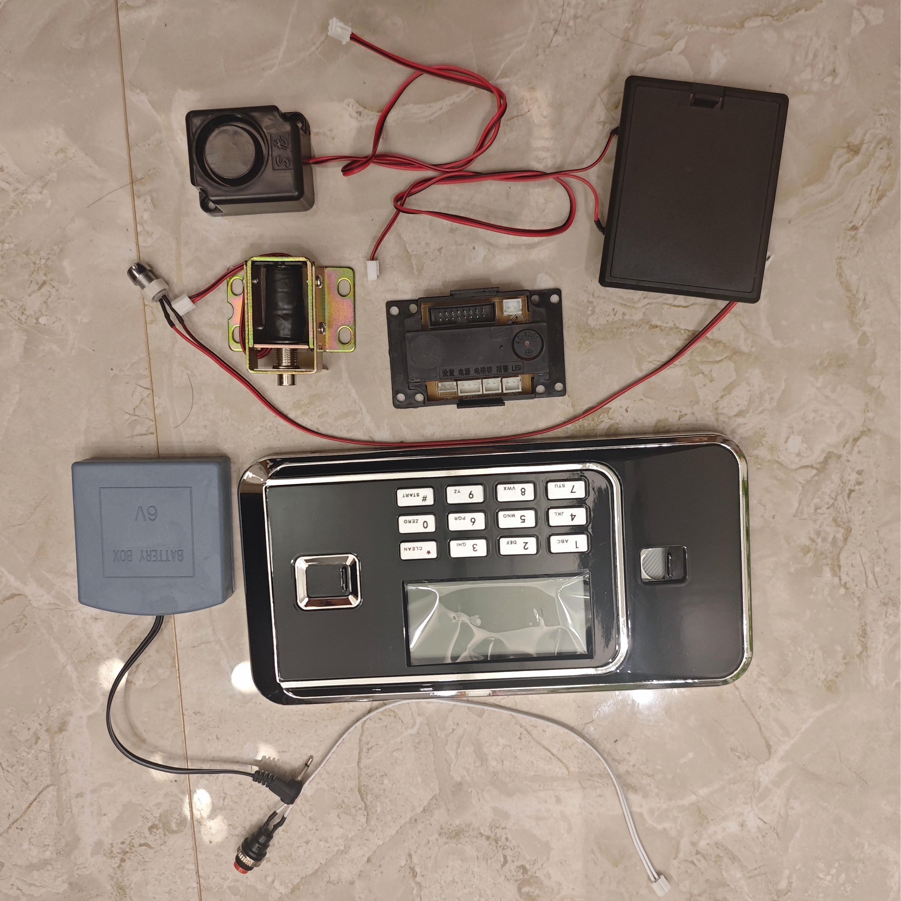 ABS panel electronic lock with LCD for safes
