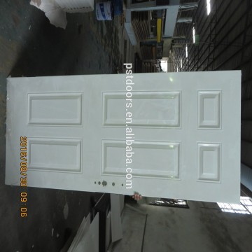 Six Panel Steel Doors With Wooden Door Jamb
