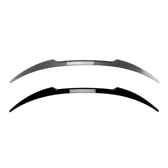 BMW X6 Series F16 2015-2019 Rear Trunk Spoiler in Gloss Black Plastic Material: Enhance Your Car's Style with Genuine Accessories