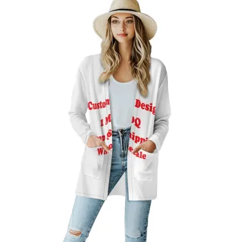 2024 Trending Versatile Women's Long-Sleeved Cardigan Jacket - Personally Customized Gift