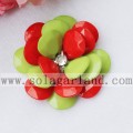 54MM Two Tone Color Acrylic Plastic Beaded Artificial Flower