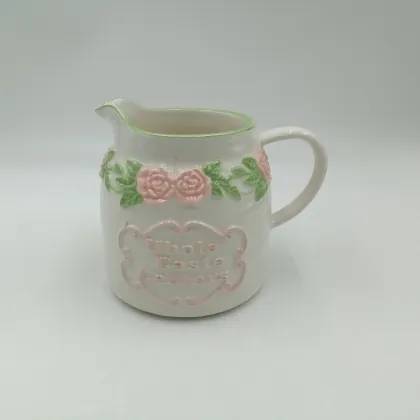 Floral Print Ceramic Creamer (480ML)