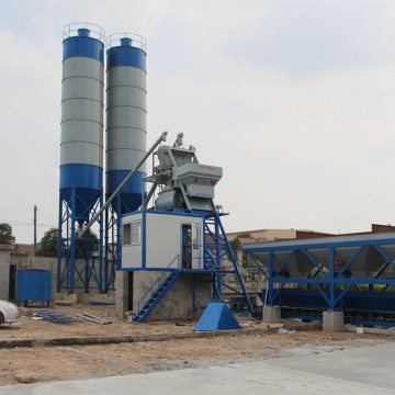 Mini Stationary Fully Automatic 25m3/h Concrete Batch Plant