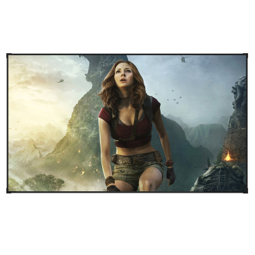 120 Inch Narrow Border Anti-Light CLR Projector Screen - Super Ambient Light Rejecting ALR