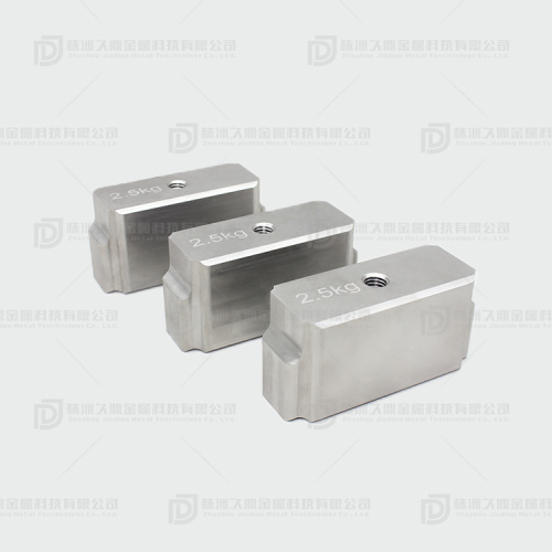 2.5kg Tungsten heavy alloy block for counterweight