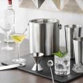 Liten cocktailbar Champagne Steel Beer Ice Bucket