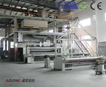 PP SPUNBONDED NONWOVEN FABRIC MAKING MACHINE 2400MM SINGEL S