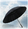 24K Ribs Auto Open Golf Umbrella Windproof