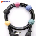 Colorful Hook and Loop Soft Cable Strap