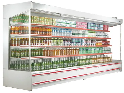 Upright Beverage Air Cooler Vertical Cabinet for Pepsi Cooler