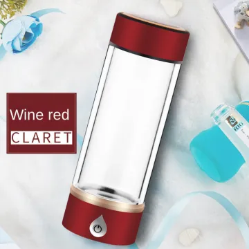 Quantum Hydrogen-Rich Cup: 5th Generation Water Bottle for Hydrogen and Oxygen Separation - Promoting Health with Glass Cup Technology