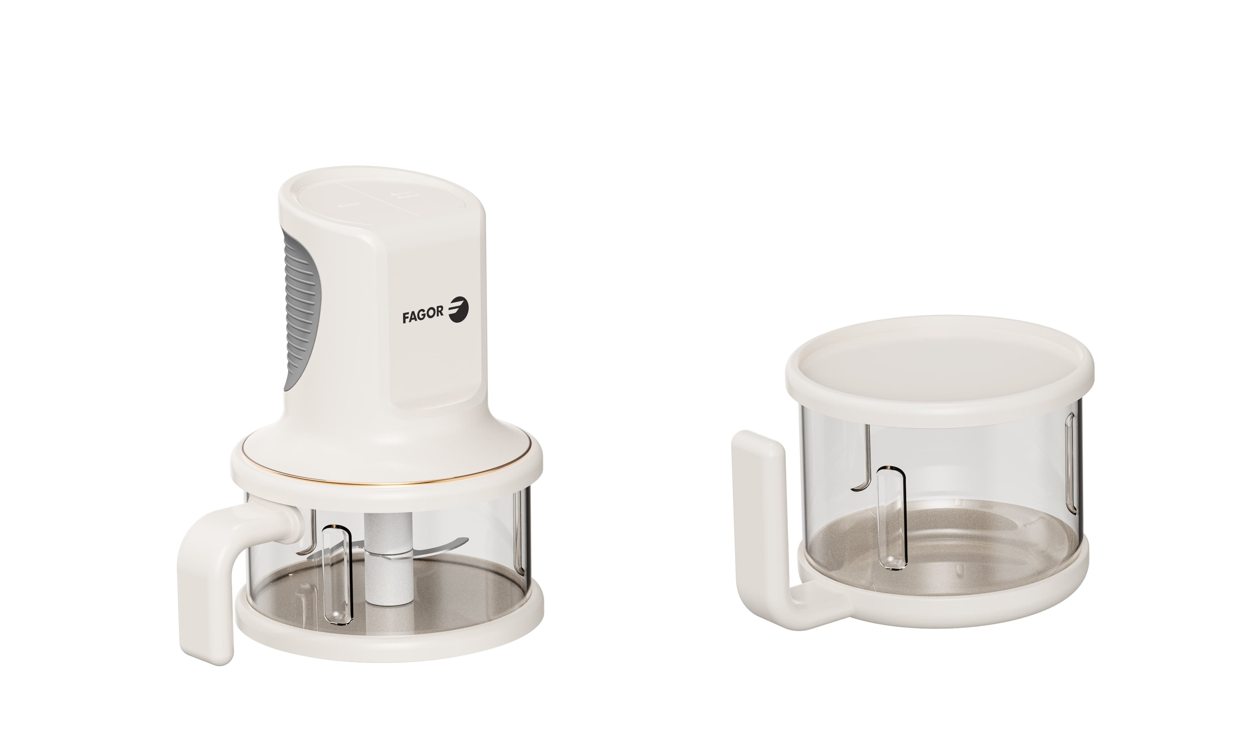 Double layer chopper white Double layer chopper white