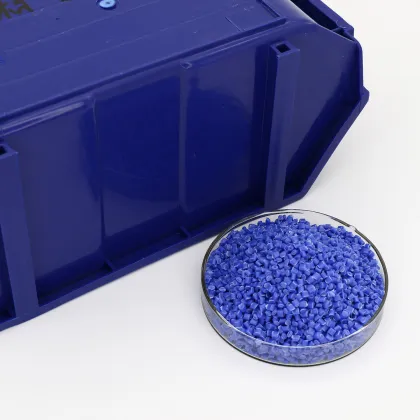 Shandong Province Mass-Produced Blue Color Masterbatch