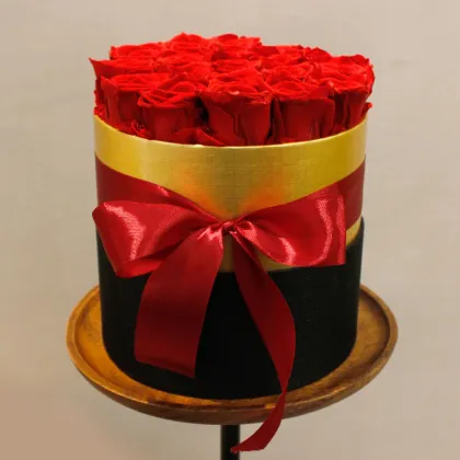 Wholesale Preserved Flower Dome - Eternity Roses in Box