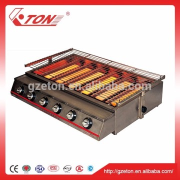 High Quality Luxury Six-big-Head Environmental Gas BBQ Roaster