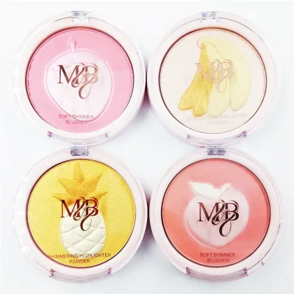 Low Moq High Quality Custom Logo Vegan Glitter Face Cosmetics Highlighter Makeup face highlighter makeup