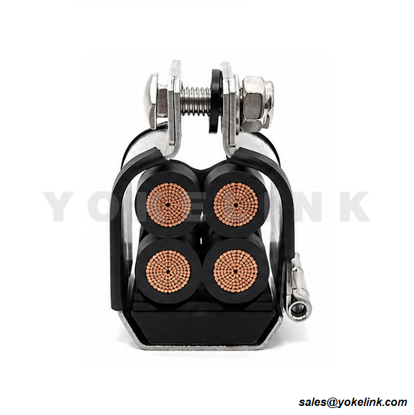 Quad Type Cable Cleats Stainless Steel IEC 61914 Quad Type Cable Cleats Stainless Steel IEC 61914