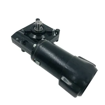 High Torque 150W Right Angle DC Worm Gear Motor for Golf Trolley (12V/24V)