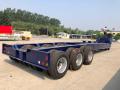 60 ton sasis semi trailer tempat tidur rendah