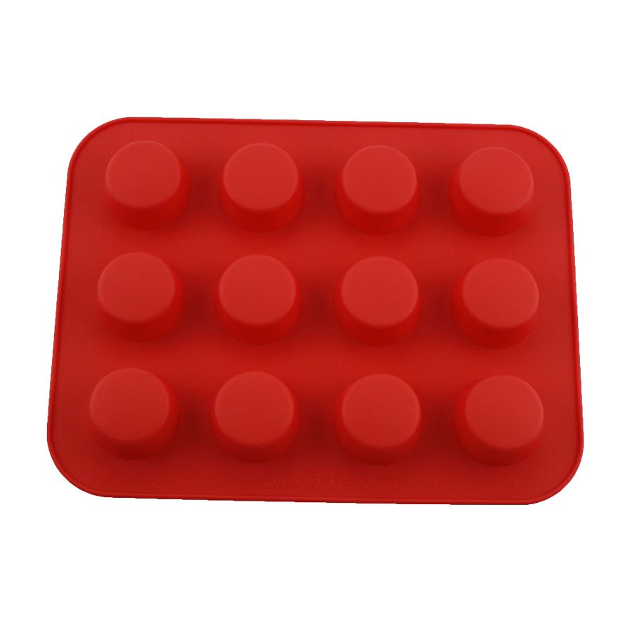 12 Copos Food-grade de Silicone Moldes Ferramentas De Cozimento De Cozinha