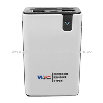 Wireless card reader with mobile WiFi router, OTG mobile cloud