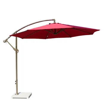 FEAMONT Luxury Straight Umbrella: Waterproof, UV-Printed Pongee Fabric, Foldable, White Coated Steel Frame
