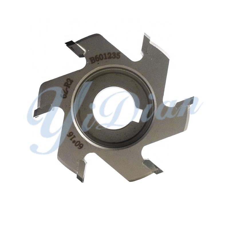 60*16*6Z B601235 Woodwork Machine Profile Cutter Tungsten Carbide Fine Trimming Cutter For CNC Automatic Edge Banding Machine