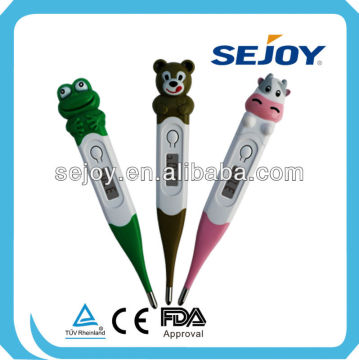 gift pack baby cartoon medical thermometer Cute cartoon style Baby Thermometer promotions china factory OEM