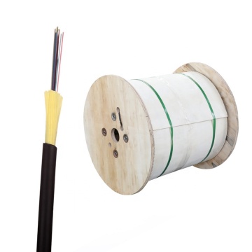 Flame-Resistant Custom LSZH 2/1 Core Outdoor ADSS Fiber Optic Cable with Tight Buffer