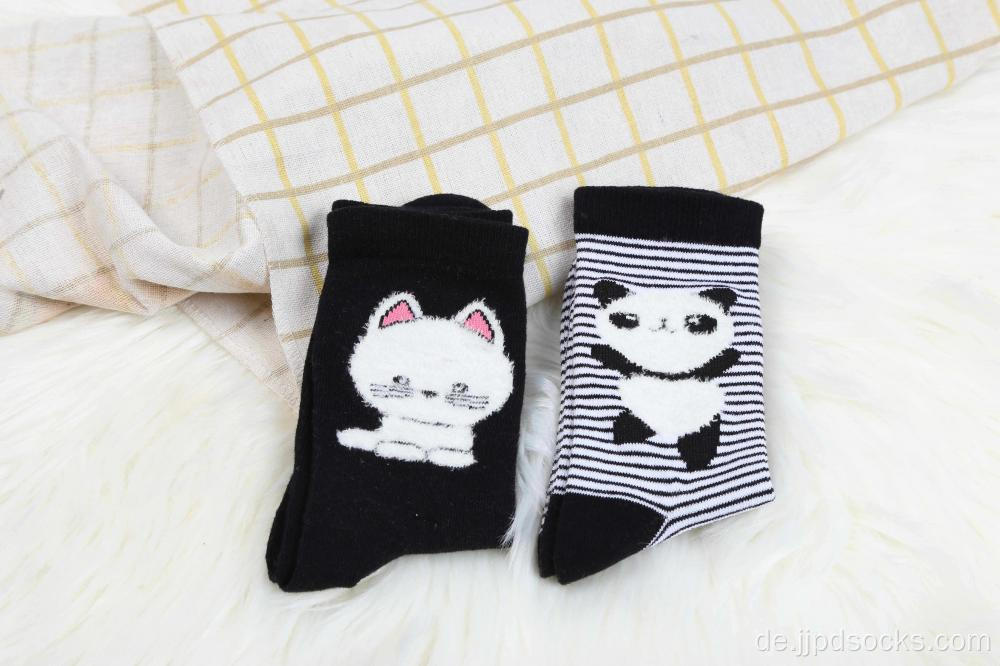 Black Cat Spring Cotton Socken