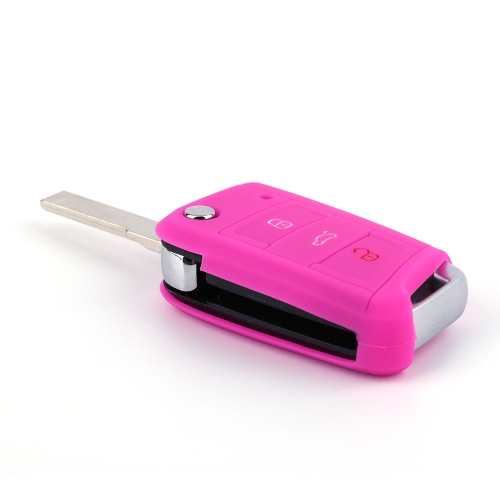 12 Colors VW Silicone Car Key Case