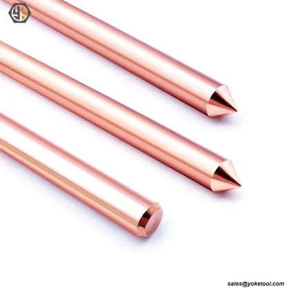 Copper Bonded Ground Rod | UL Earthing Hardware | Yokelink
