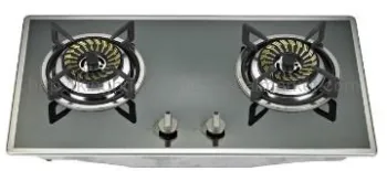 Built-in Double Burner Gas Hob
