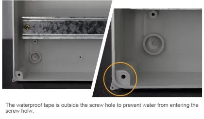 Abs Plastic Power Distribution Outbox Box